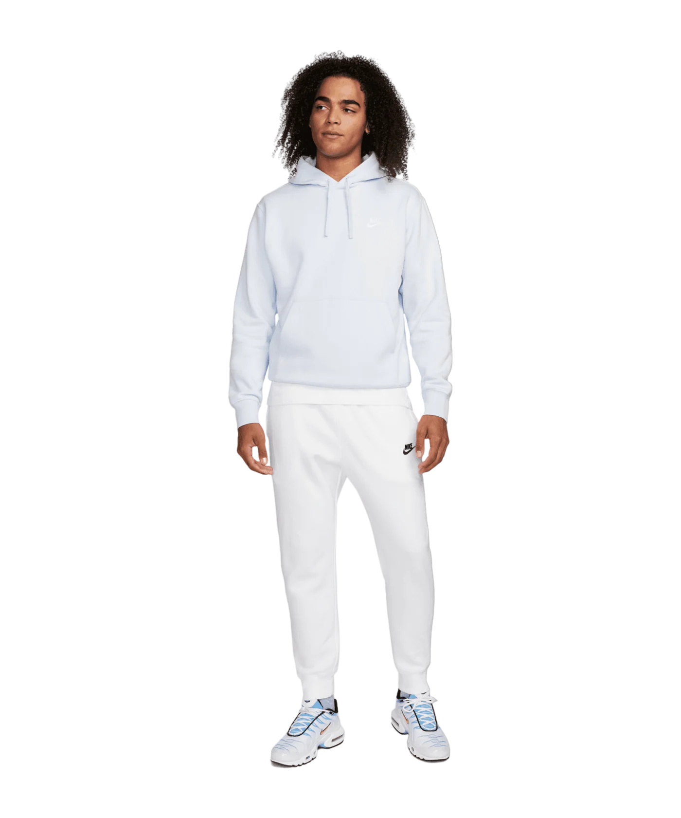 Nike Club Fleece Hoody Grau F085