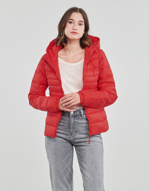 Only - ONLTAHOE HOOD JACKET OTW NOOS Rojo