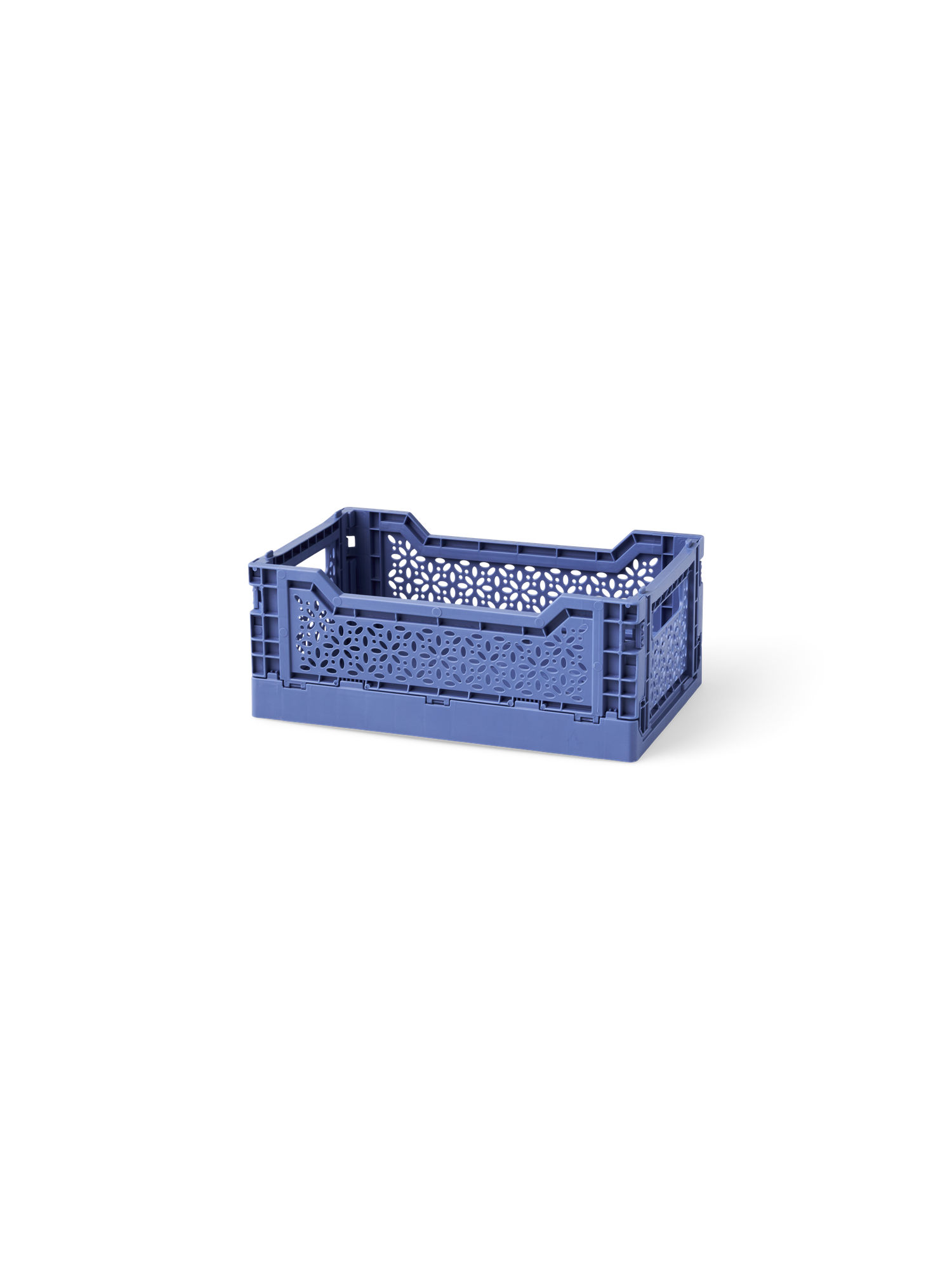Foldekasse lille | Polypropylen. 27 x 16,5 x 10,5 cm. | Smokey Blue