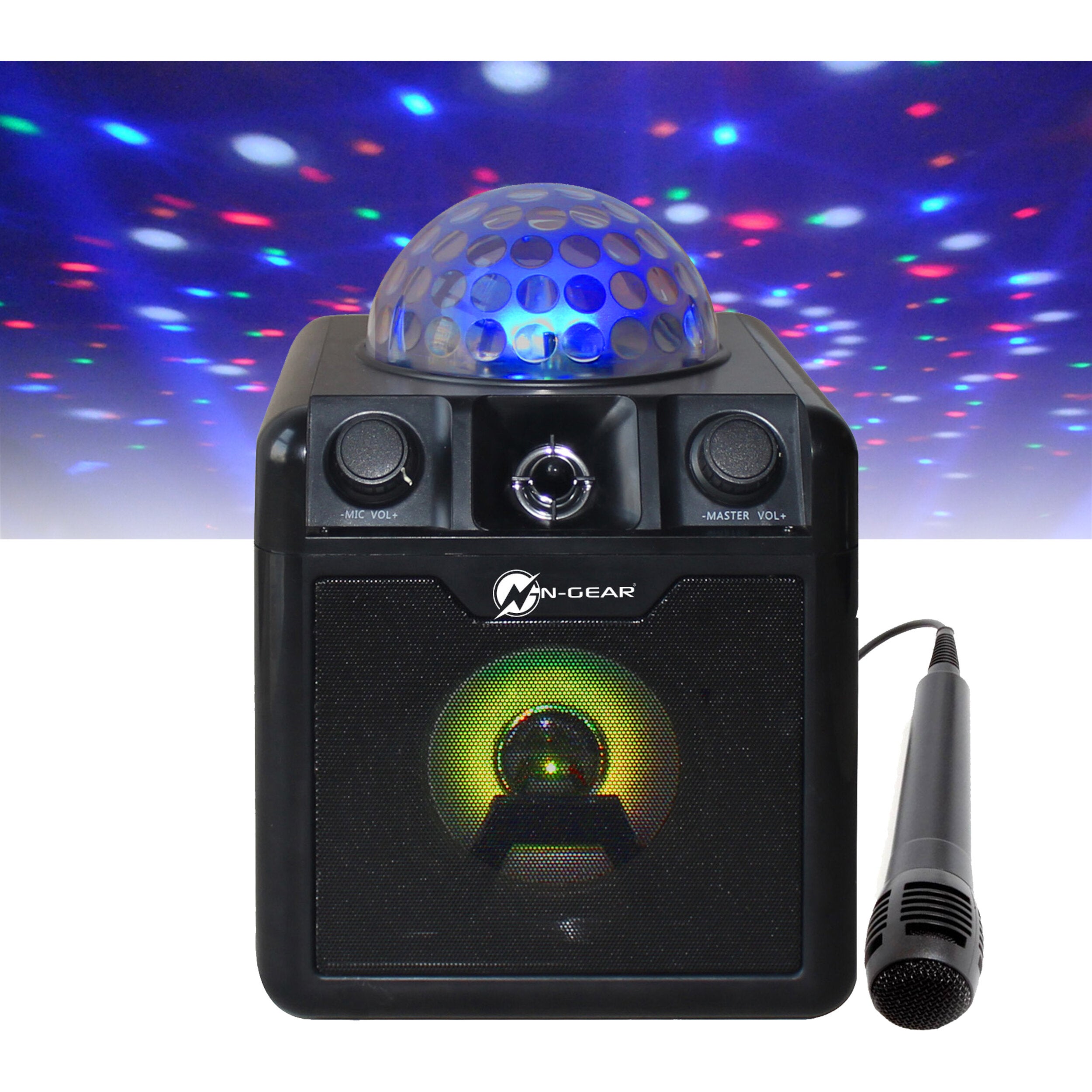N-Gear Disco Block 410 mobiele Disco/Karaoke speaker