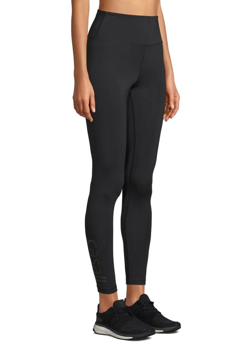 Casall Graphic High Waist Tights Black