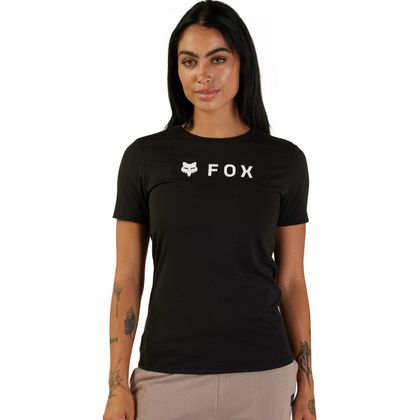 T-Shirt manches courtes Fox WOMEN ABSOLUTE TECH - Noir