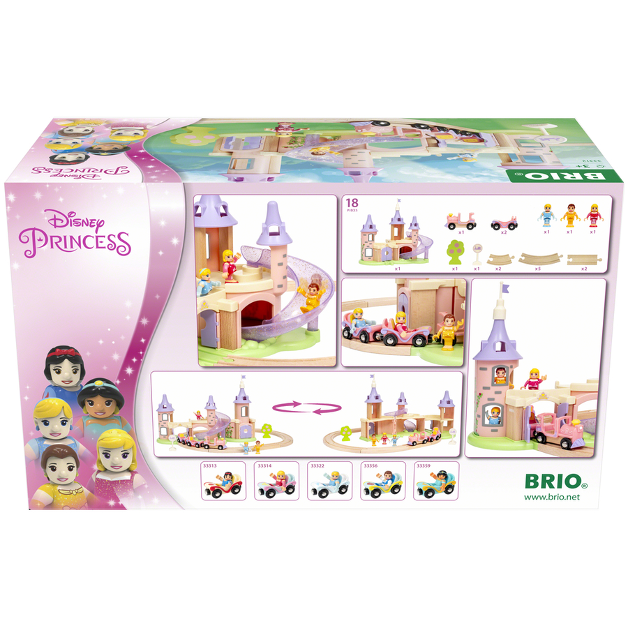BRIO®  Princess Traumschloss Eisenbahn-Set