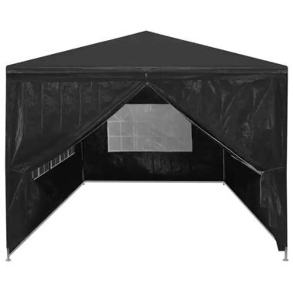 vidaXL - Partytent - Antraciet - Polyetheen