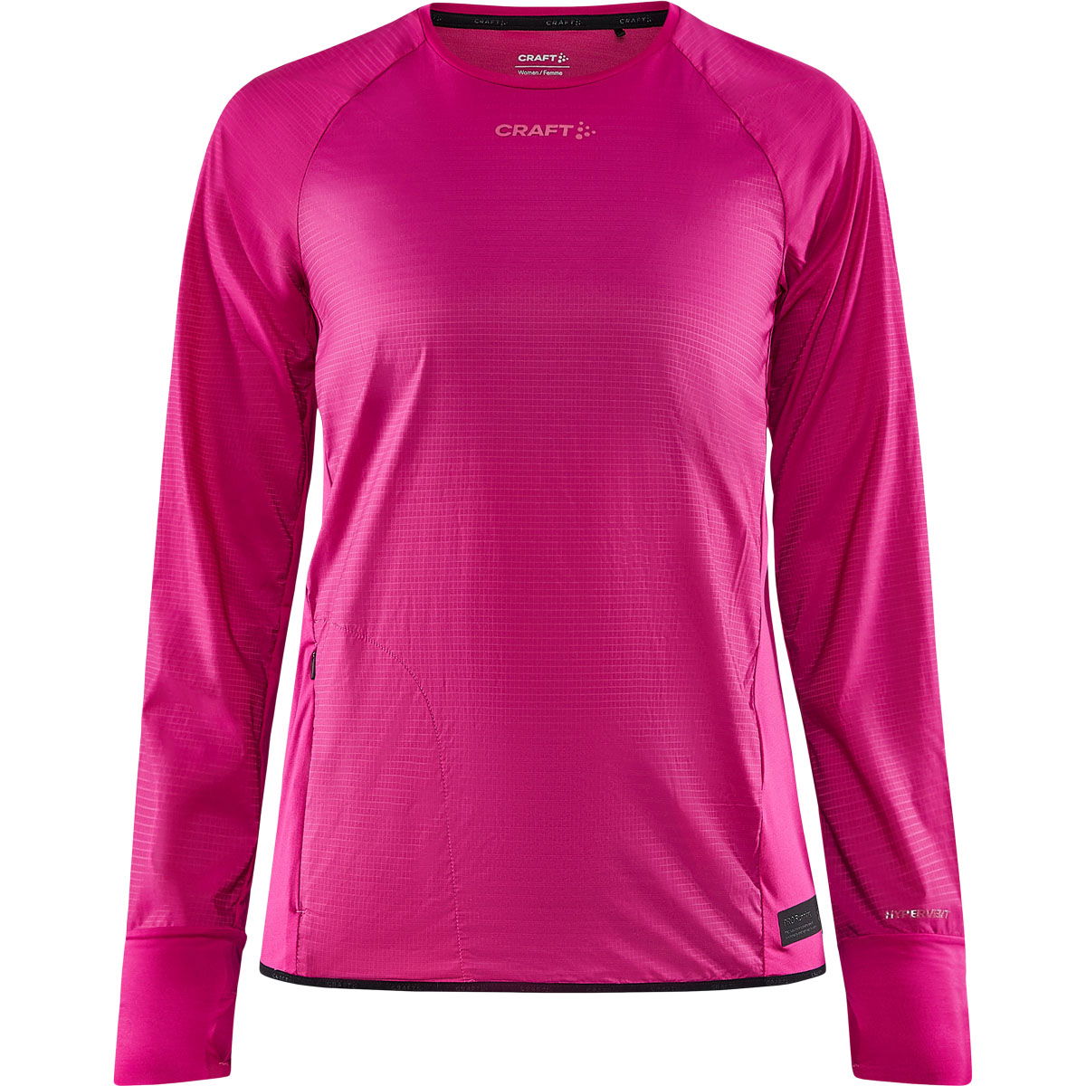Craft Pro Hypervent Wind Langærmet Løbe T-shirt Dame