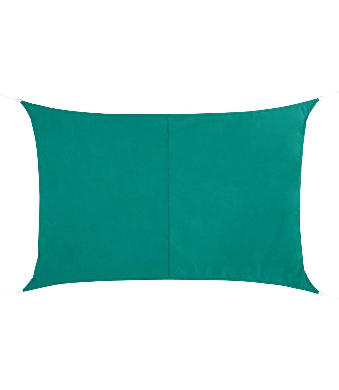 Voile d'ombrage rectangulaire Curacao - 3 x 4 m - Bleu émeraude