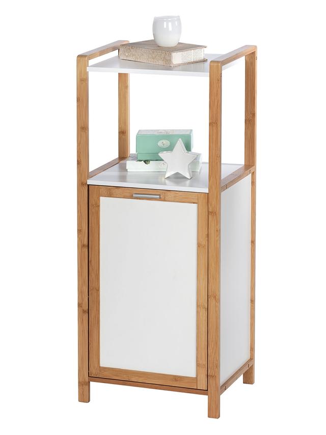 Regal Finja mit Wäschebox, Bambus