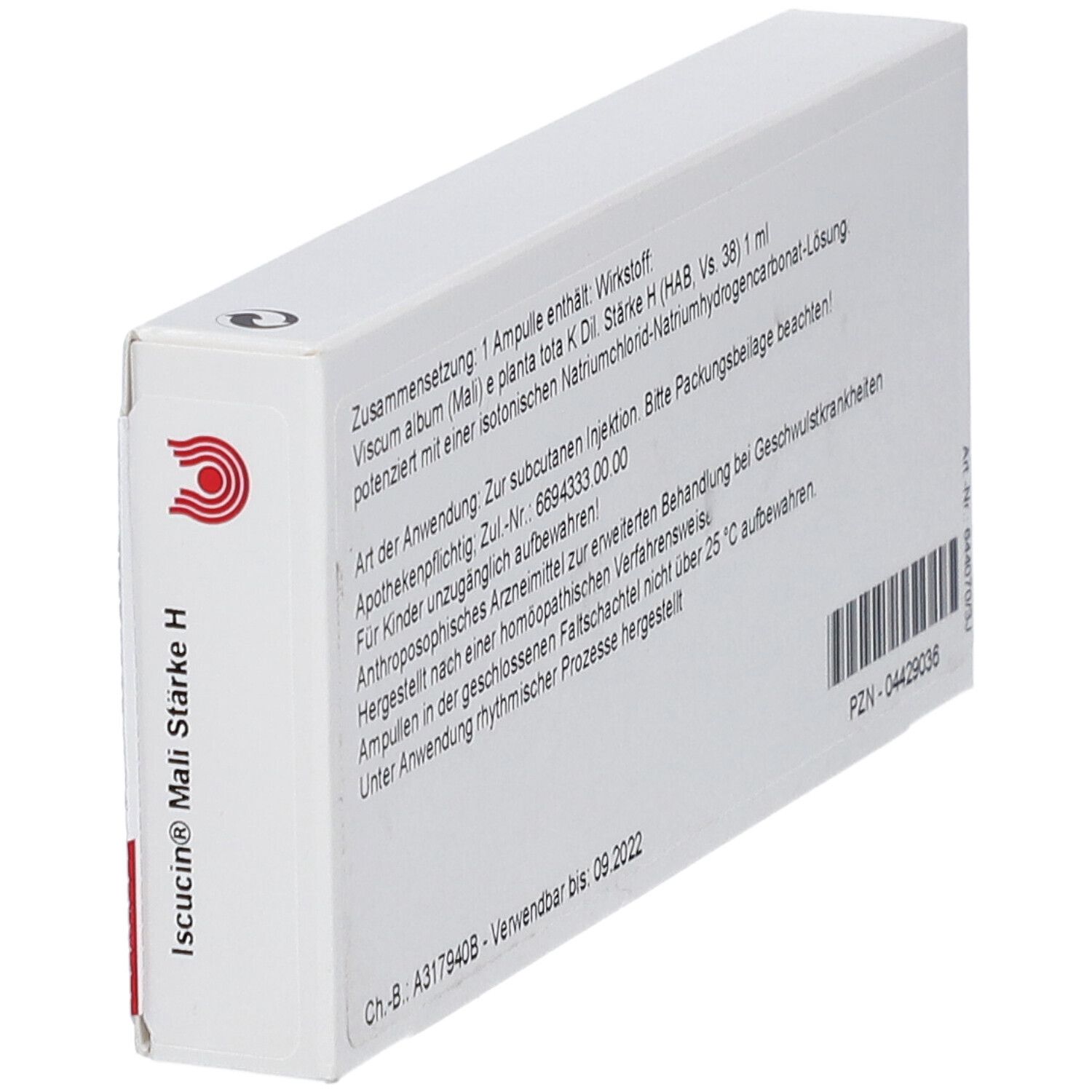 WALA® Iscucin Mali St.H Amp.