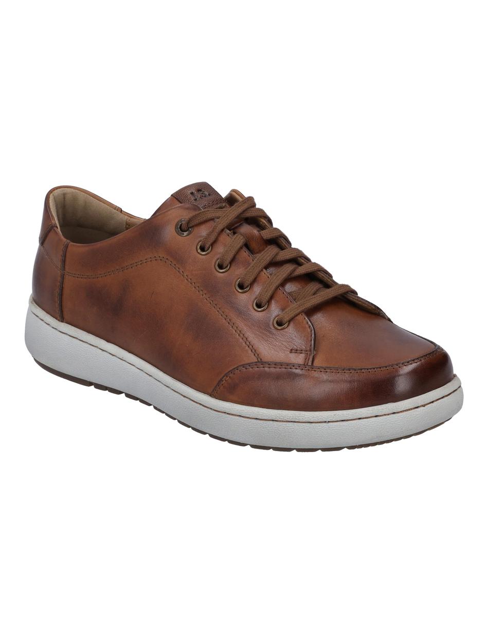 Sneaker David 03, cognac-kombi