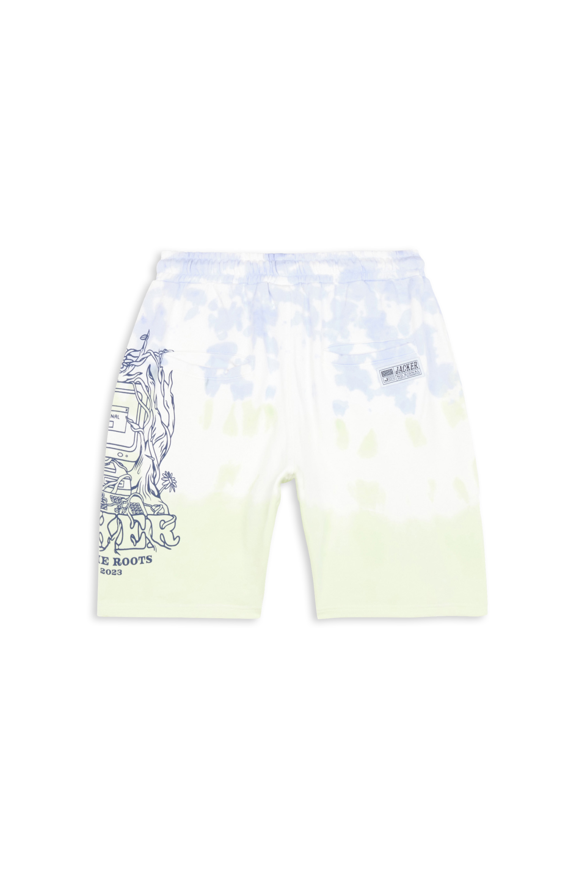 JACKER Short  NO SIGNAL FLEECE Multicolore