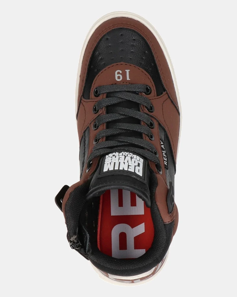Replay Cobra 1 Hoge sneakers  - zwart