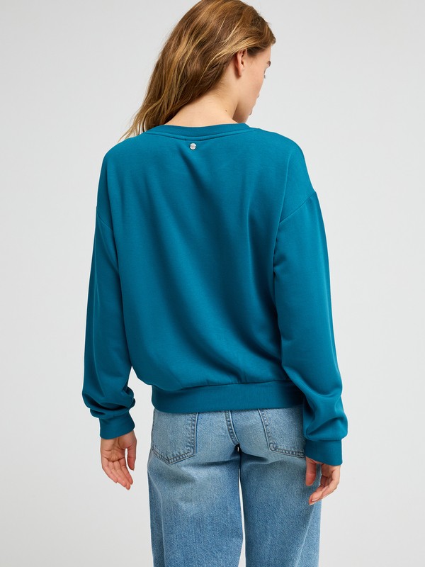 Surfing By Moonlight Sweat doux et confortable Bleu Femme