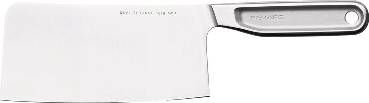 Fiskars All Steel kinesisk kokkekniv Grå