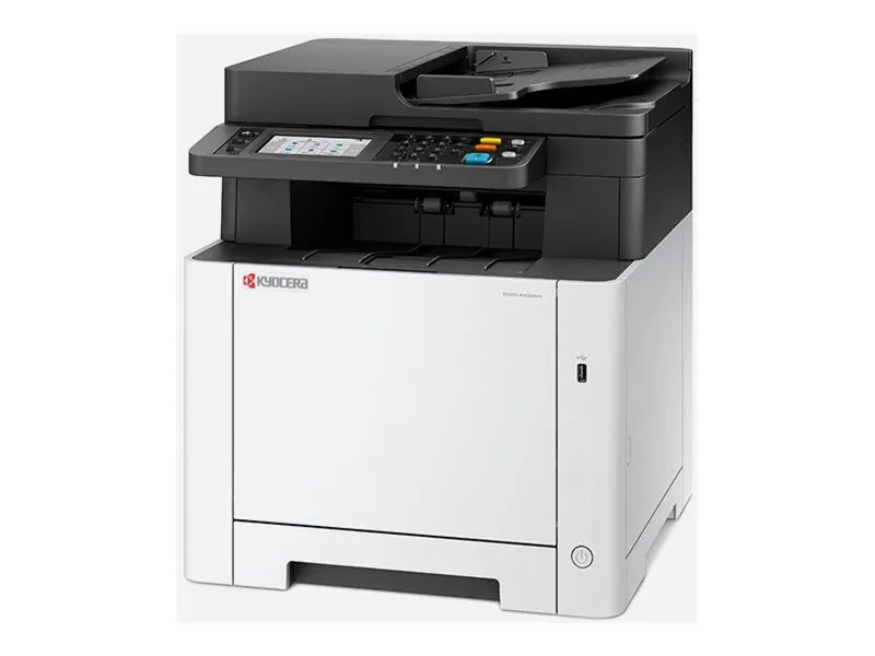 Kyocera ECOSYS MA2600CFX - Multifunktionsprinter - farve - laser - Legal (216 x 356 mm)/A4 (210 x 297 mm) (original) - A4/Legal (medie) - op til 26 spm (kopiering) - op til 26 spm (udskriver) - 300 ark - 33.6 Kbps - USB vært, USB 2.0, Gigabit LAN