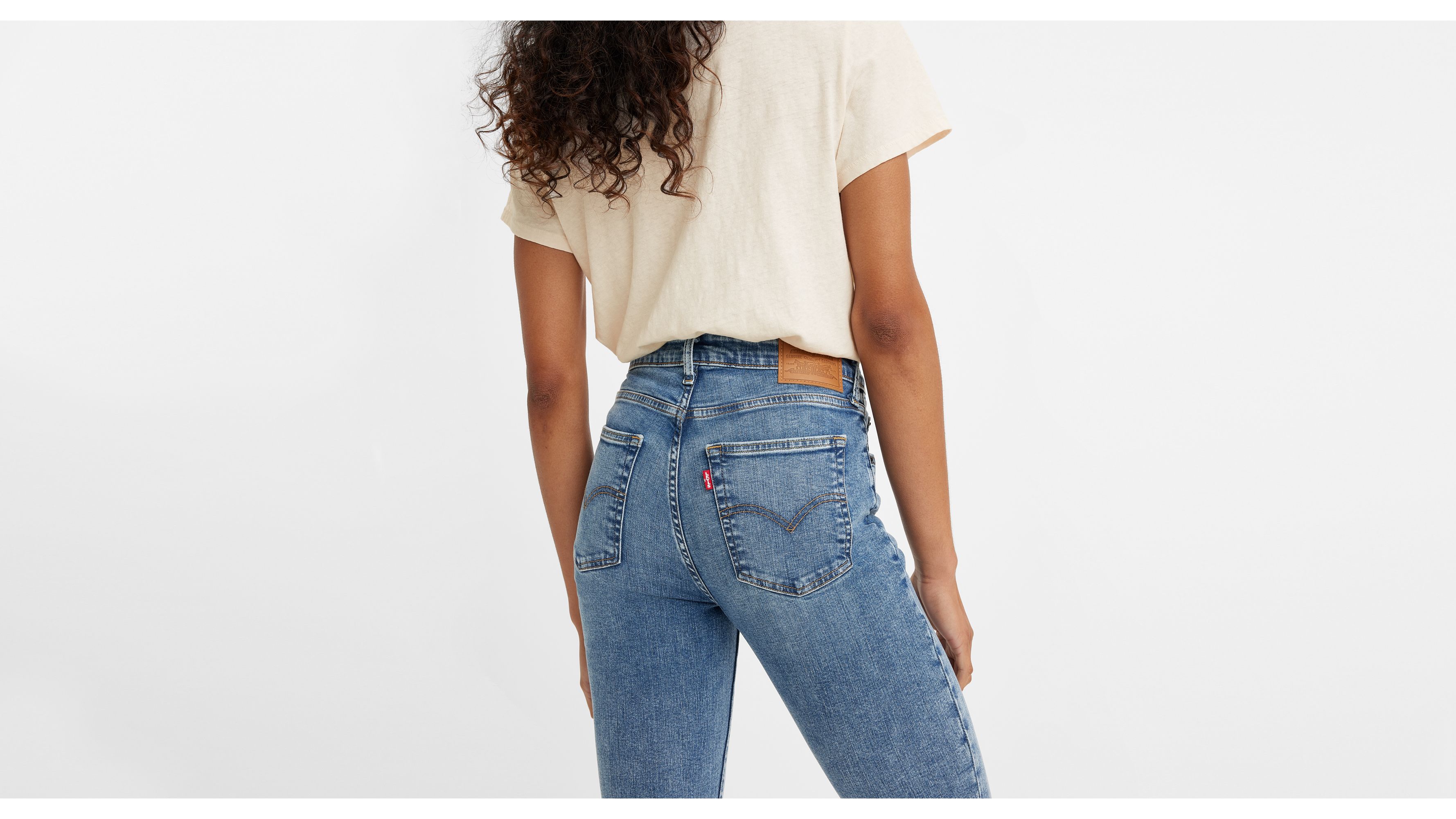 Jean 721™ Taille Haute Skinny - Medium Indigo Worn In - Bleu