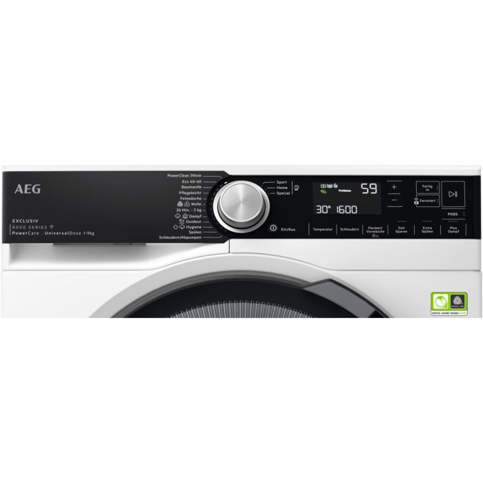AEG Waschmaschine Serie 8000 PowerCare® LR8E80699 // 70€ Cashback