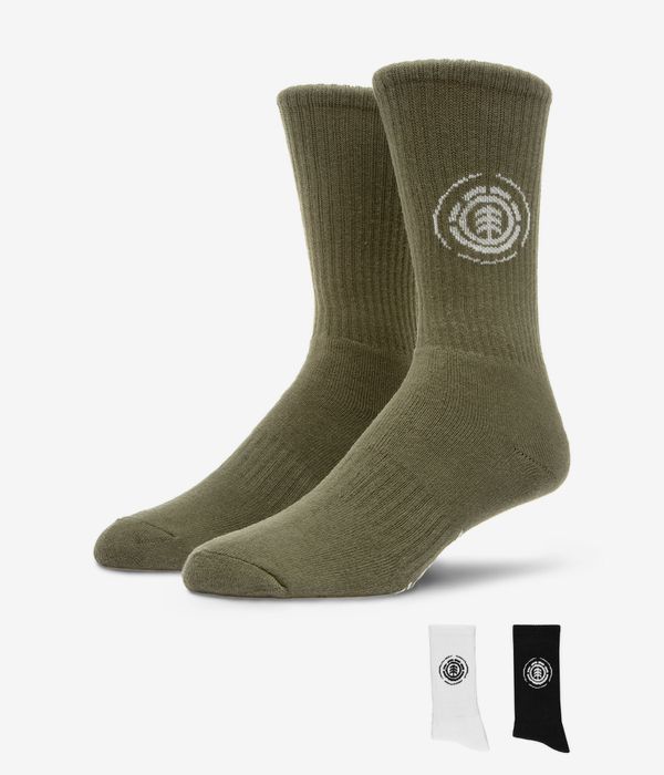 Element Icon Socken US 6.5-12 (multicolor) 3er Pack