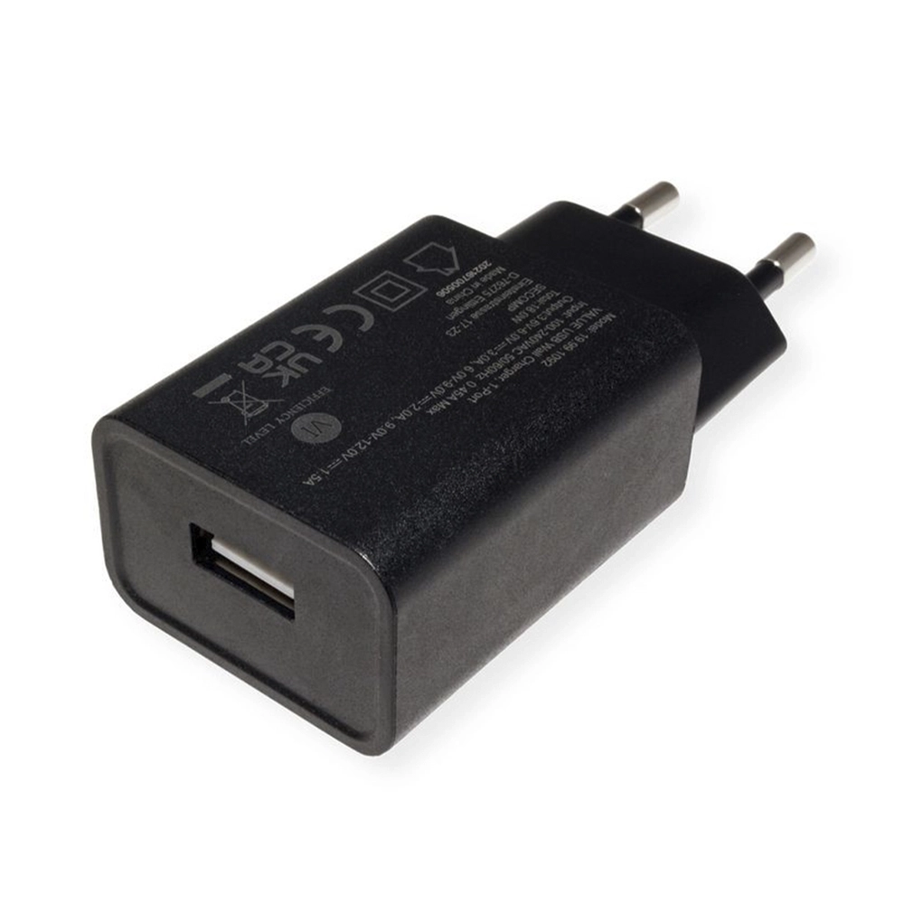 Value USB Charger 1 Port QC3.0 18W schwarz