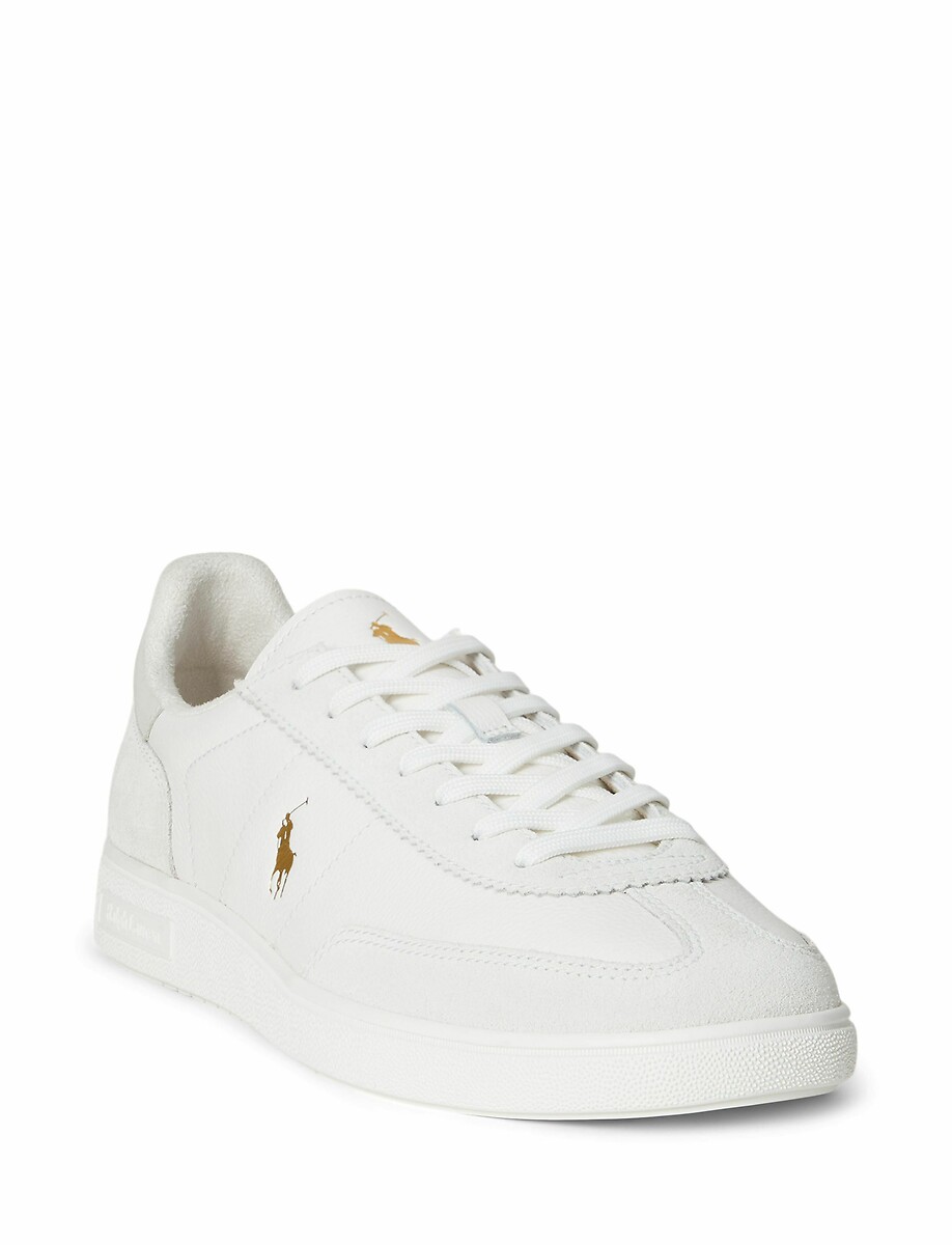 POLO RALPH LAUREN<br>Tênis de couro Bedford PP