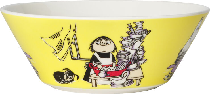 Moomin Arabia Mumi 15 cm skål Misabel Gul