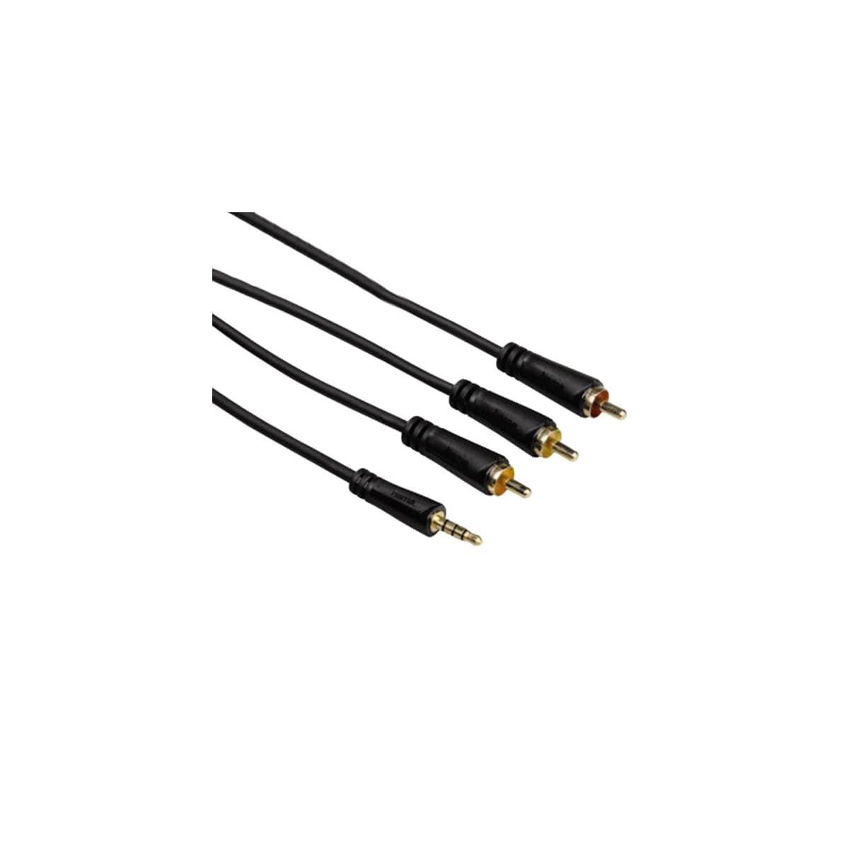 Hama AV-kabel, 3.5 mm jack - 3 cinch (1.5 m)