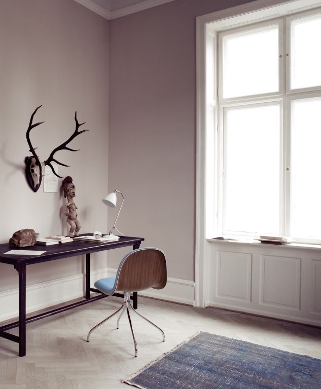 Gubi Bestlite BL2 bureaulamp messing/grijs