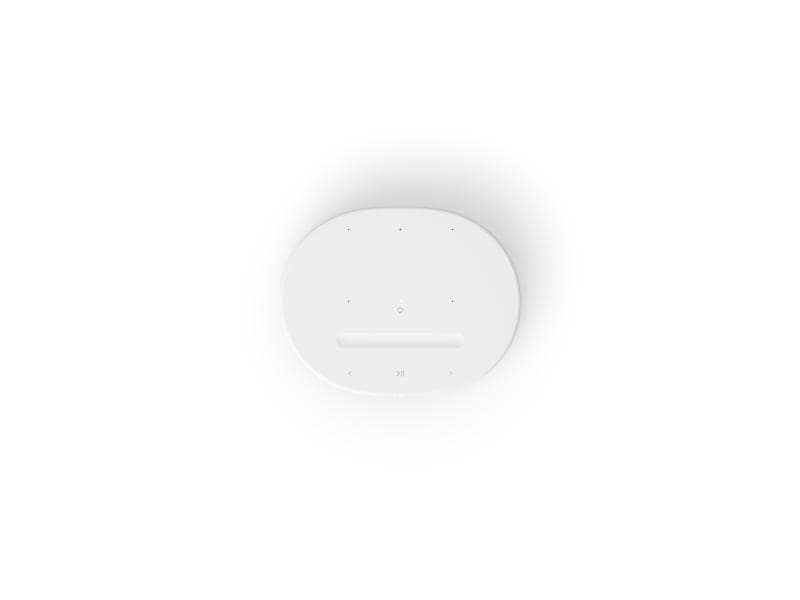 Sonos Smart Speaker Move 2 Weiss Komplett überarbeiteter, leistungsstarker Smart Speaker