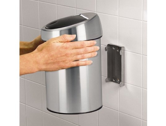 BRABANTIA - Poubelle Touch Touch Bin 3L Matt Steel 363986