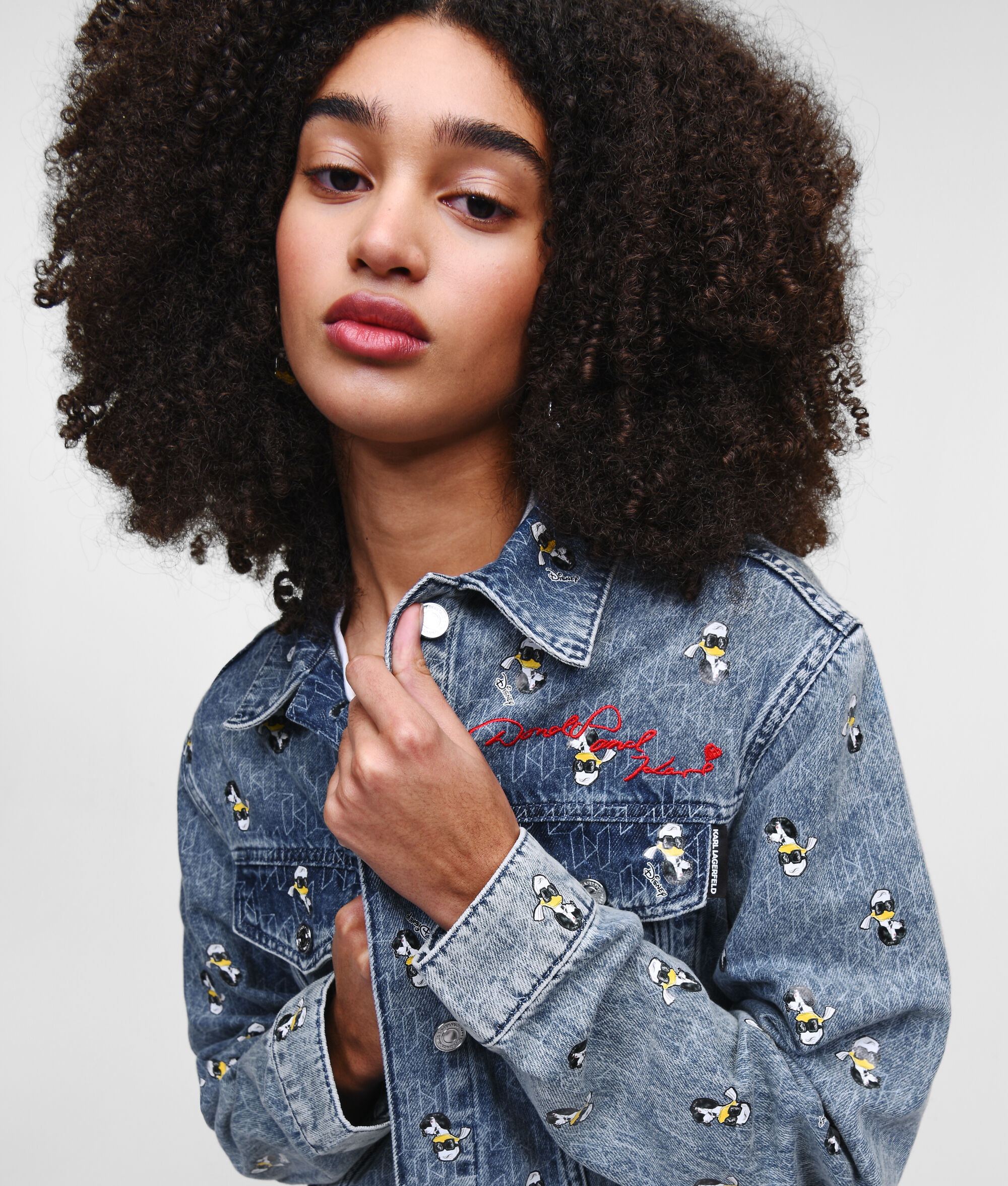 VESTE EN JEAN DS x KARL LAGERFELD