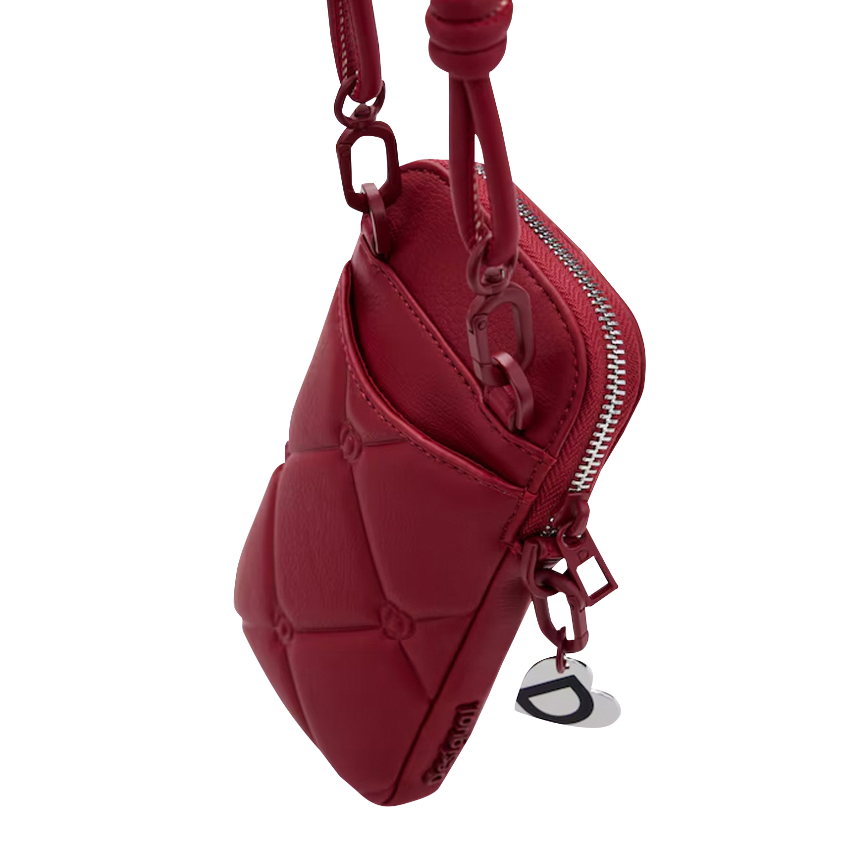 Porte-téléphone matelassé | Rouge