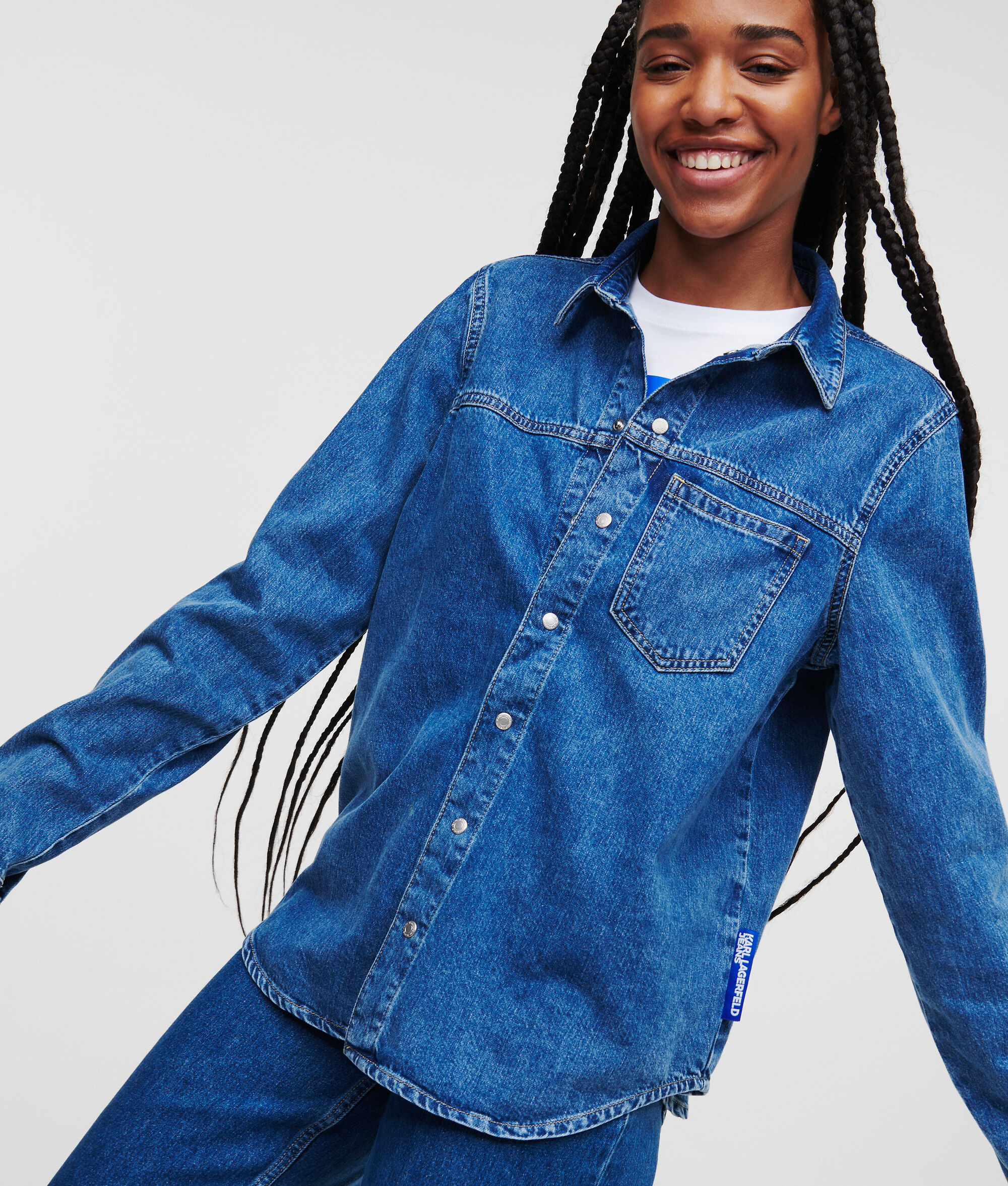 CHEMISE EN DENIM KLJ