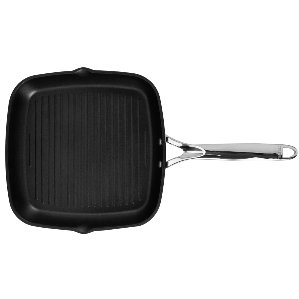 Gril carré Castel'Pro® fixe 28cm Cristel