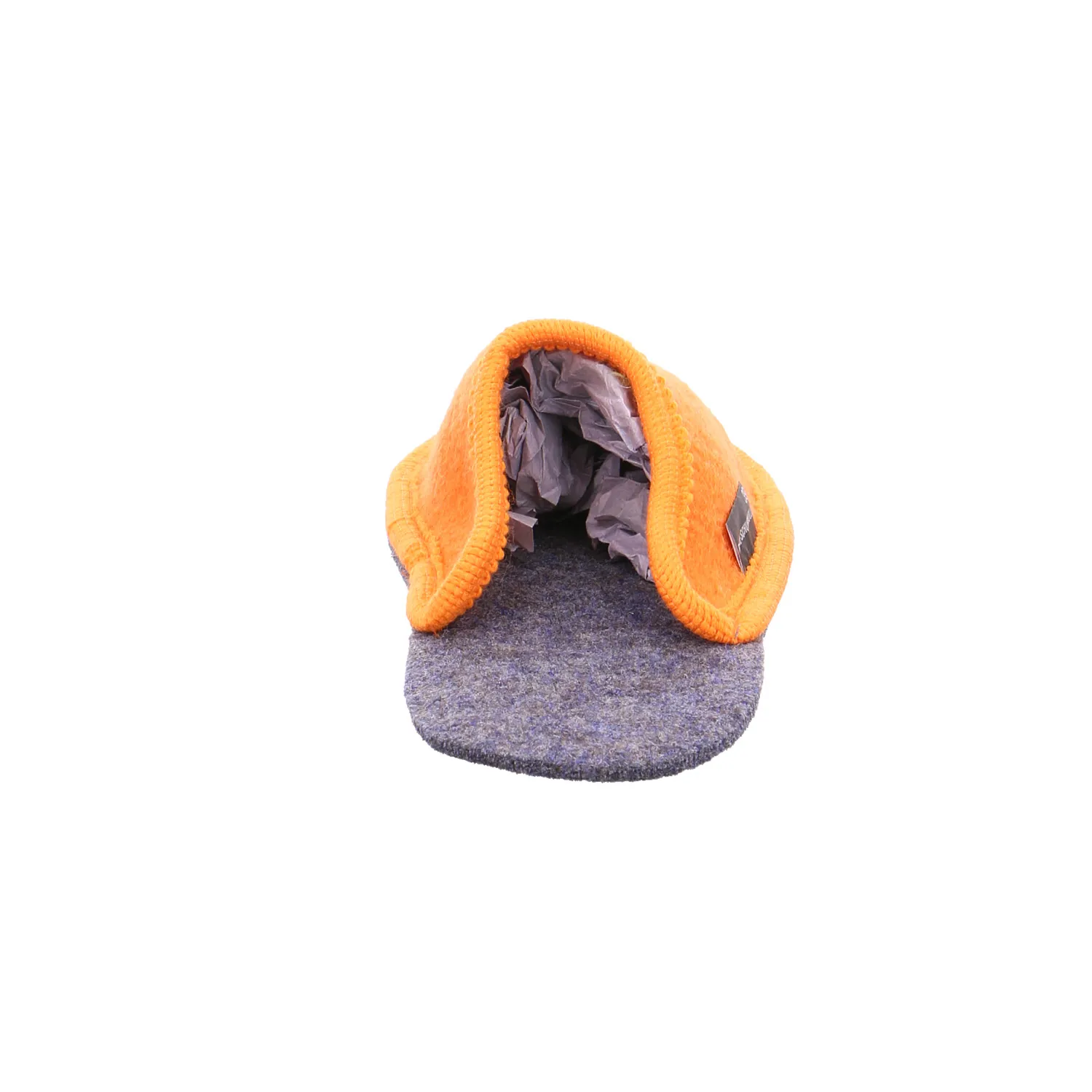 GOTTSTEIN Hausschuhe + Stiefelsocken Orange Textil