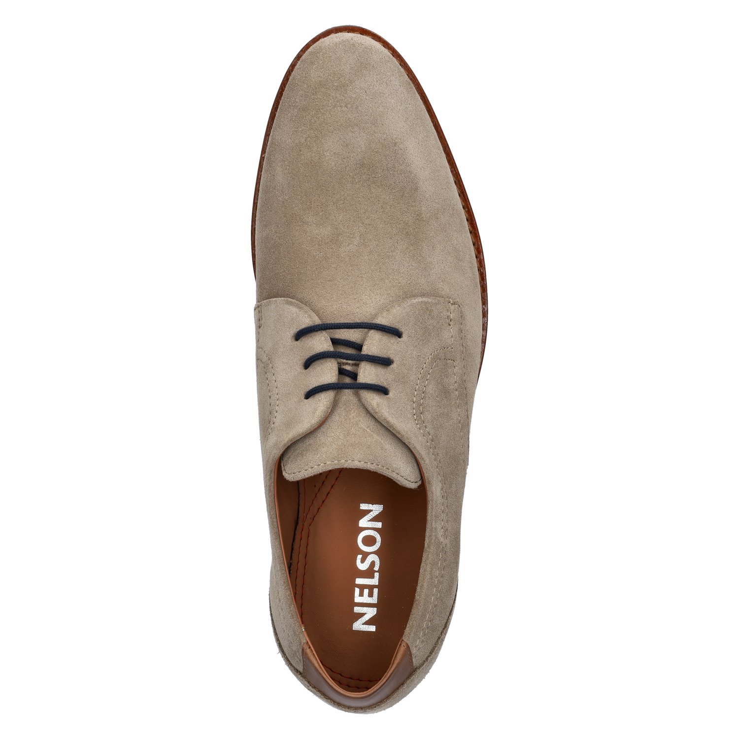 Roman heren veterschoen Nelson Beige