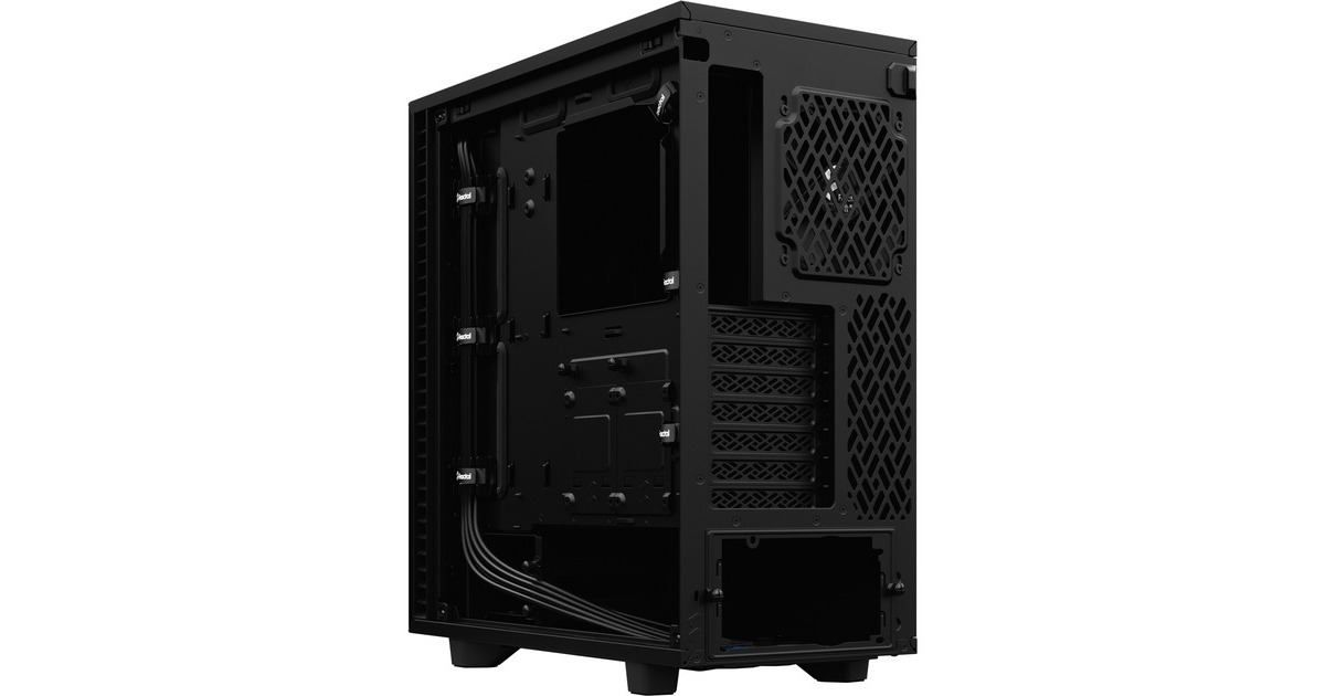 Fractal DesignDefine 7 Compact midi tower behuizing  (Zwart | 4x USB-A | 1x USB-C)