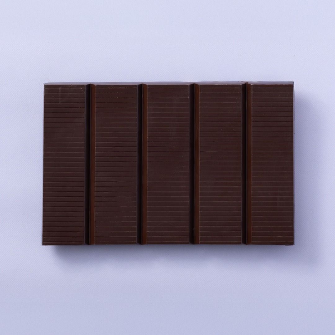 Chocolade hazelnoot plaat puur