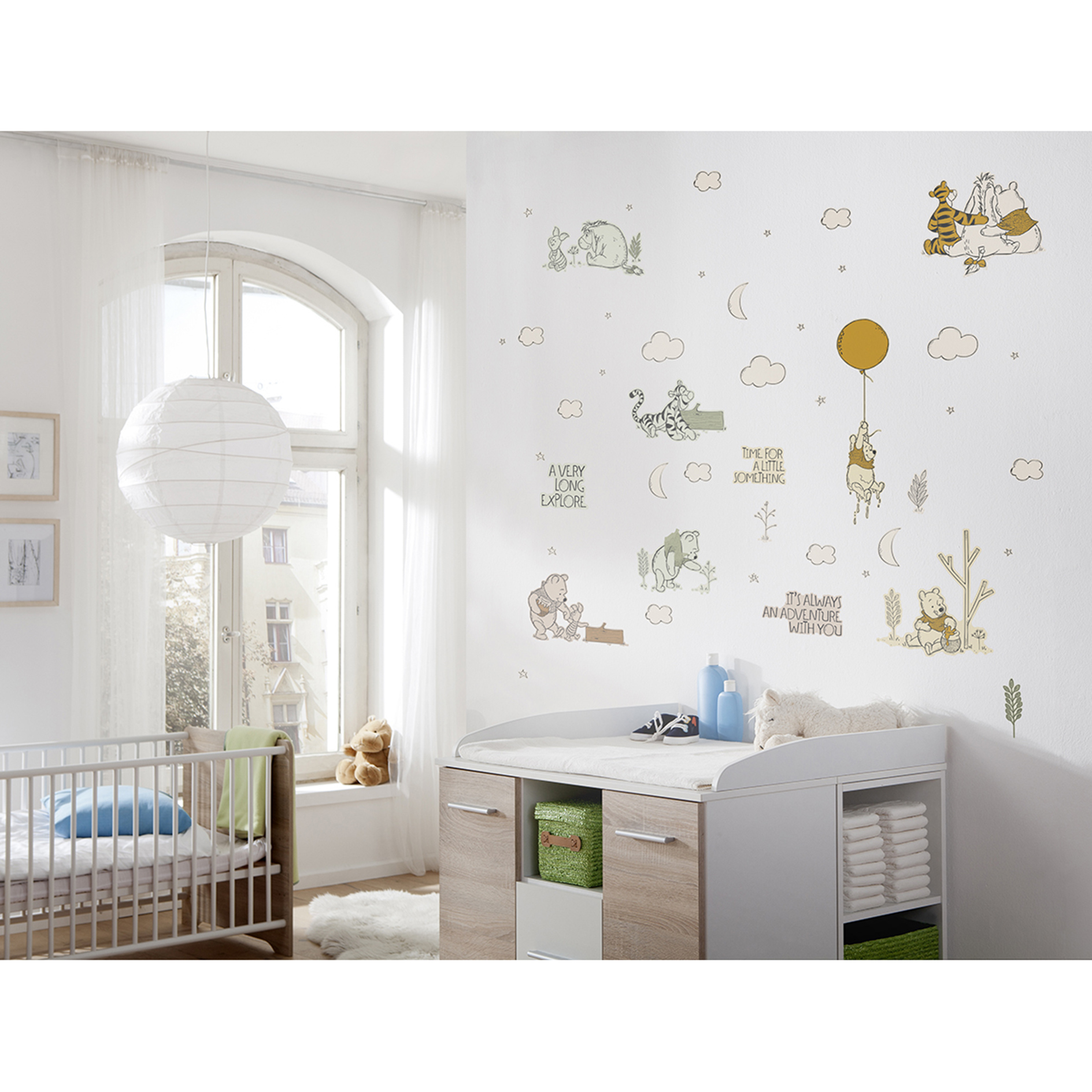 Wandtattoo WINNIES WOODLAND - 50x70 cm