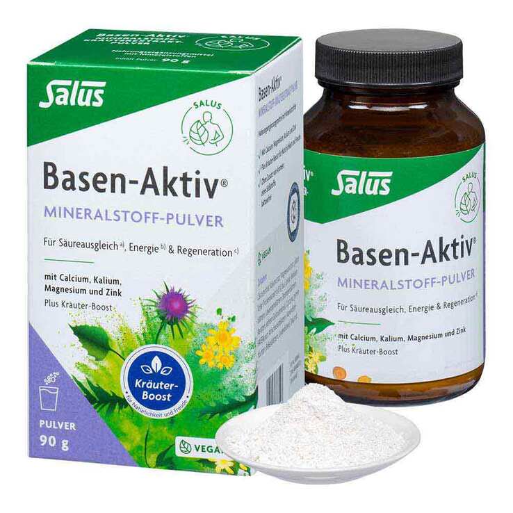 Basen Aktiv Mineralstoff-Kräuter-Extrakt-Pulver, 90 g
