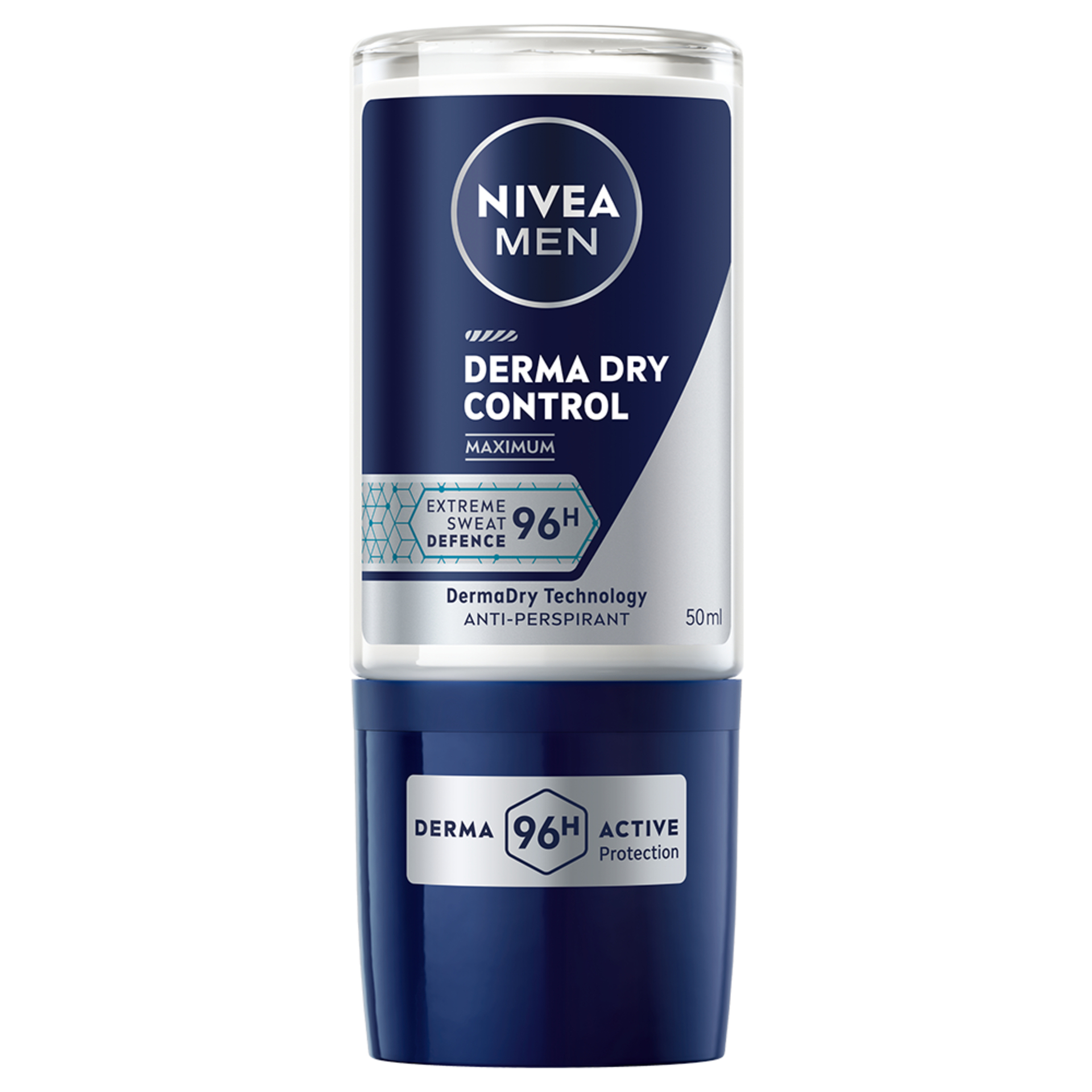 NIVEA Men Deo Derma Dry Control 96h Roll-on