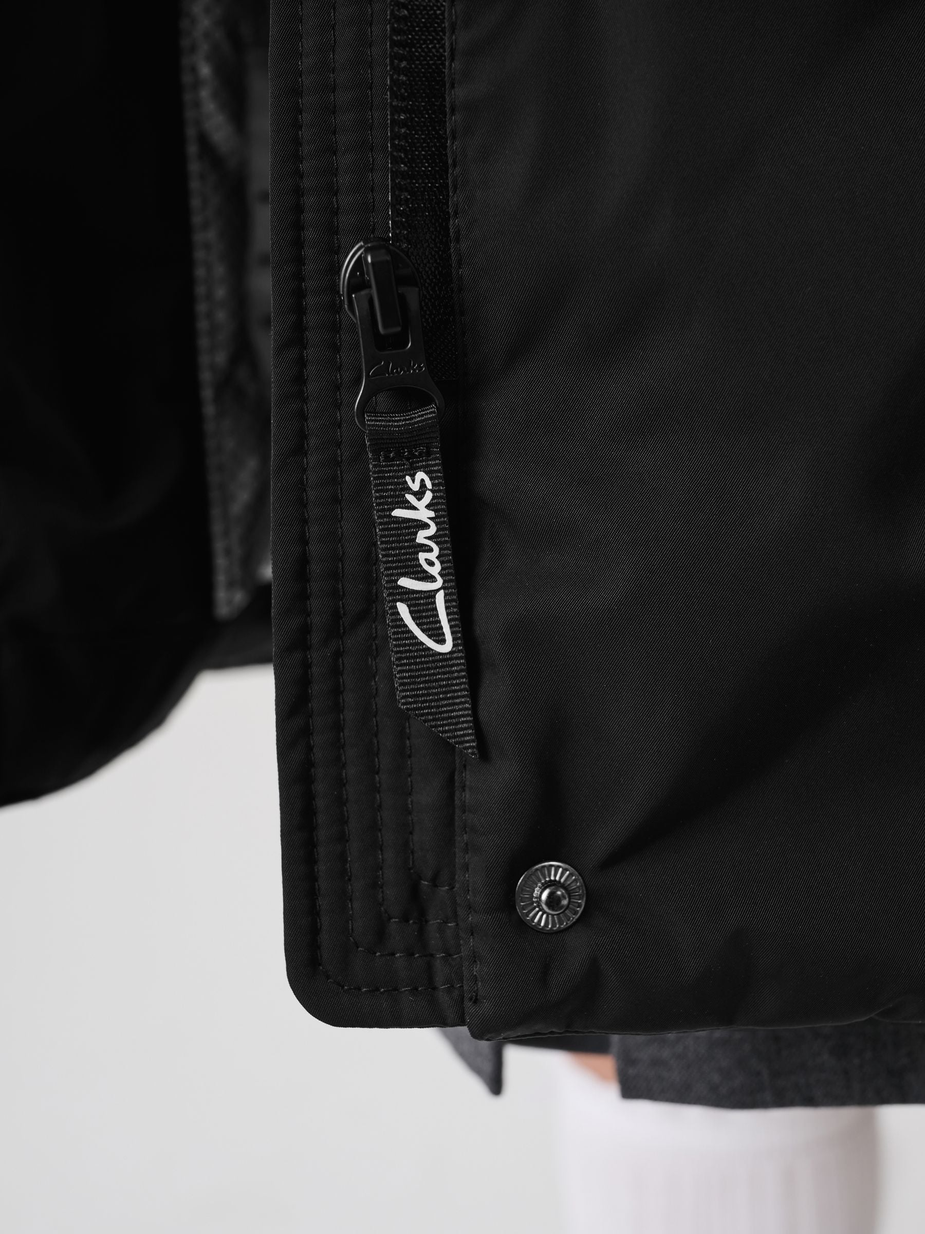 Clarks waterdichte gewatteerde tech jas