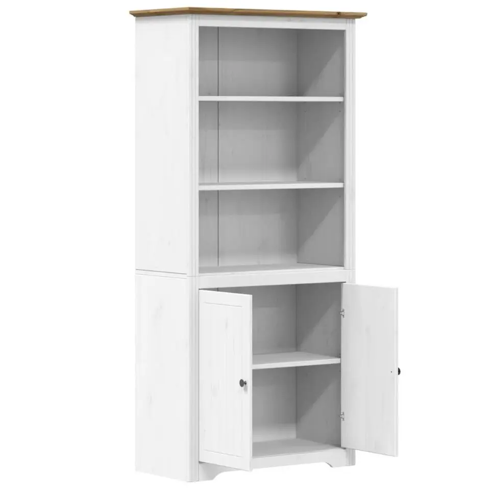 vidaXL - Boekenkast - Bruin - Grenenhout