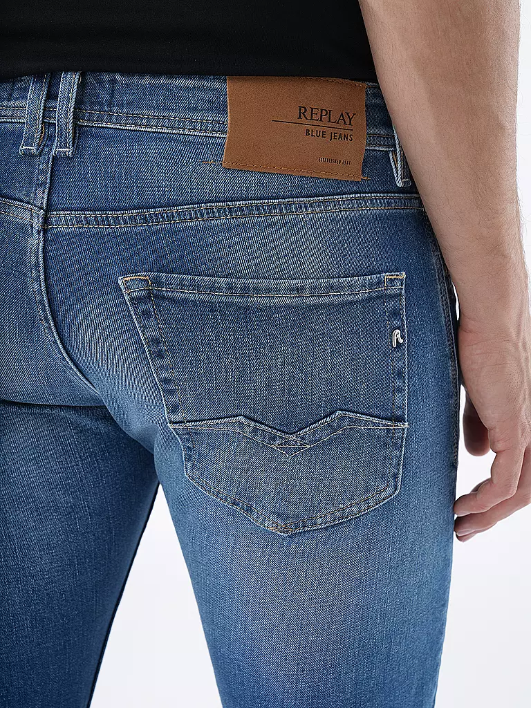 REPLAY Jeans Comfort Fit ROCCO blau