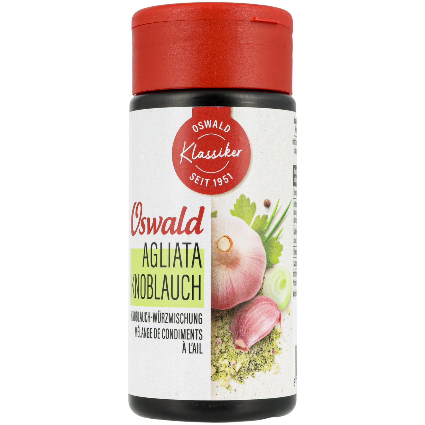 Oswald Würzmischung Agliata Knoblauch