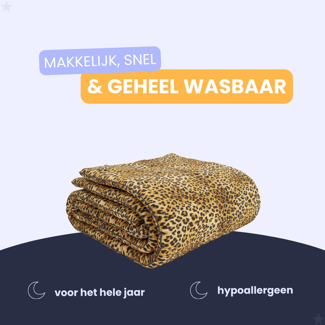 HappyBed Panter All year dekbed -  140x200 cm