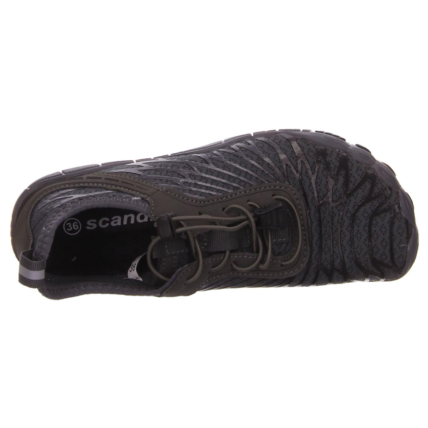 Scandi Barfußschuh grau grau