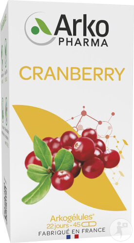 Arkogélules Cranberryne 45 Gélules Végétales
