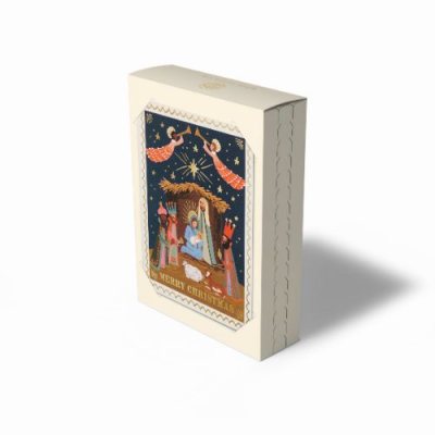Christmas Nativity Rifle Box Cards