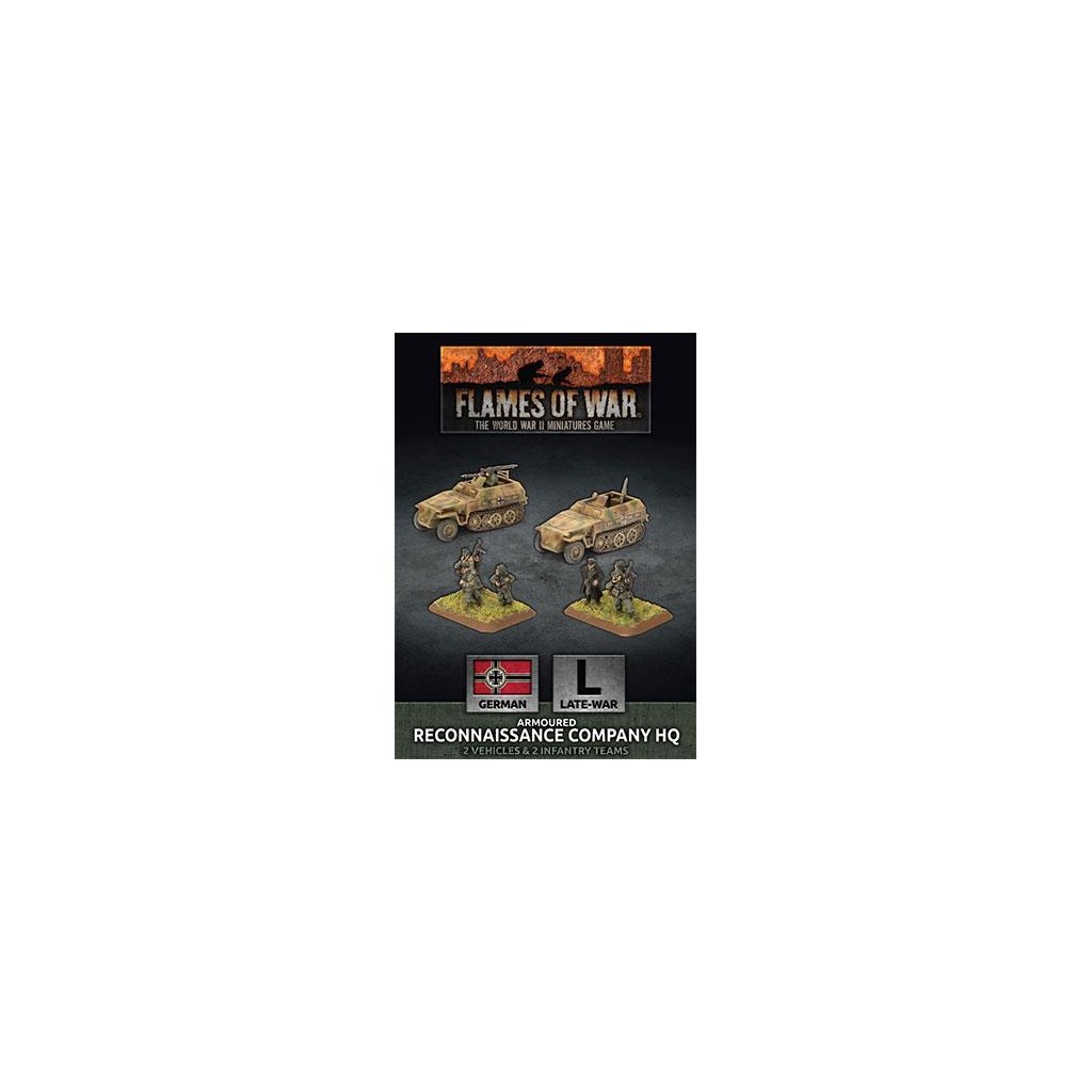 Flames of War - Armoured Reconnaissance HQ Platoon
