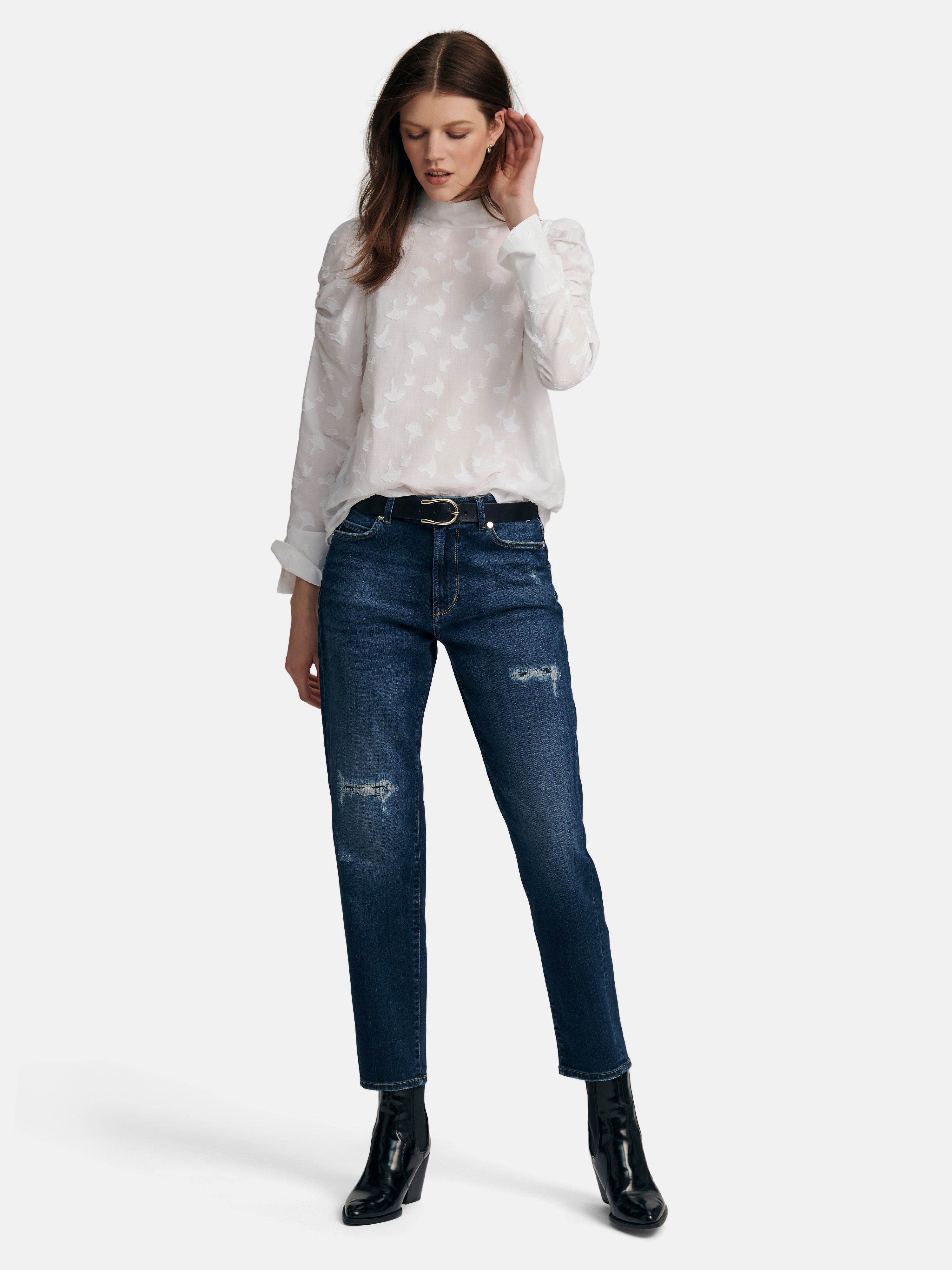Knöchellange Jeans