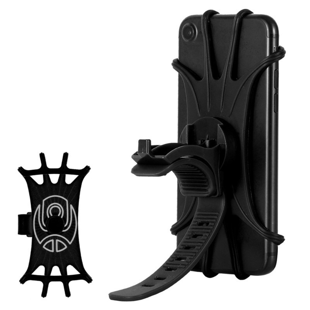Universal Fahrrad Bike Velo Silikon Halterung 360° Drehbar Handy / Smartphone (4